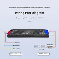 Fuente de Alimentación LED Regulable de 400W 24V, Fuente de Alimentación Conmutada LED con Atenuación Inteligente, IP20, Transformador de Controlador LED para Uso en Interiores