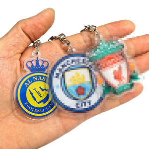 Porte-clés en acrylique de club de football, souvenir, cadeaux pour les fans de football, équipe de football personnalisée, porte-clés, cadeaux promotionnels - Product Image 5