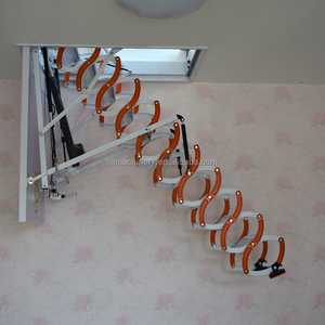 Échelle en aluminium pliante télescopique électrique avec un design moderne Capacité de charge de 300kg pour une utilisation en appartement - Product Image 2