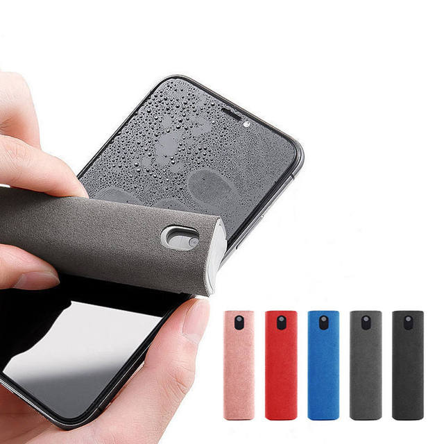 2 in 1 Screen Cleaner Spray With Microfiber Cloth Mobile Phone Screen Cleaner Kit