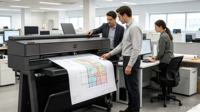 HP T908 A0 Printer Plotter Inkjet Warna Format Besar, Salin, Pindai, CAD, Blueprint, Lebar Pengumpanan 914.4mm