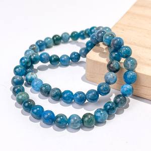 Vente chaude pierre de cristal précieux <span class=keywords><strong>apatite</strong></span> <span class=keywords><strong>bleue</strong></span> Bracelet en cristal précieux pour l'élégance et la puissance - Product Image 4