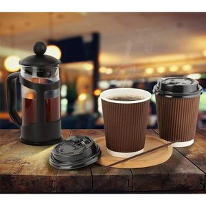 Qualità Premium Usa E Getta Bevanda Fredda E Calda A Doppia Parete Tazze di Caffè Arachidi Borse Da Forno Biscotto Sacchetto di Carta - Product Image 5