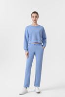 Ensemble Sportswear Femme Vintage : Blouson Bomber à Cordon et Pantalon de Survêtement Taille Haute en Velours Uni, 2 Pièces, Taille XXL, Coupe Classique, Automne, Séchage Rapide