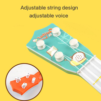 1-3 Children's Toy Small Guitar Mini Four String Musical Instruments Educational Toys Kids Guitar Toy