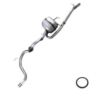Silenciador de tubo de escape intermedio de acero inoxidable para <span class=keywords><strong>Toyota</strong></span> <span class=keywords><strong>Yaris</strong></span> 07-2012 - Product Image 1