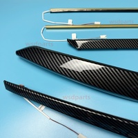 Pour Toyota Corolla/Levin 2019+ : Bande de garniture de finition en fibre de carbone pour éclairage d'ambiance intérieur de voiture