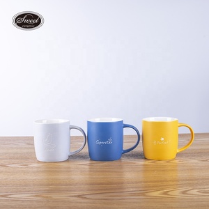 Nhà máy cà phê Mug phun màu sắc bán buôn giảm giá khuyến mại Tùy chỉnh khắc laser logo Cốc gốm - Product Image 4