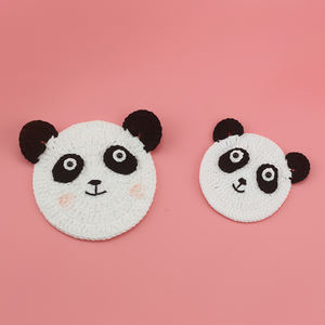 Adorable conejito de ganchillo conejito con amor corazón niño Ropa Accesorios ganchillo parches de animales - Product Image 5