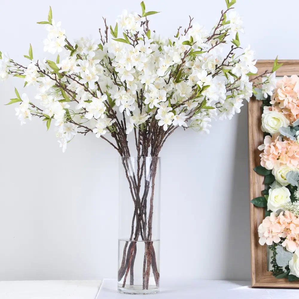 ขายส่งที่มีคุณภาพสูงดอกไม้ผ้าไหมซื้อสำหรับตกแต่งบ้าน