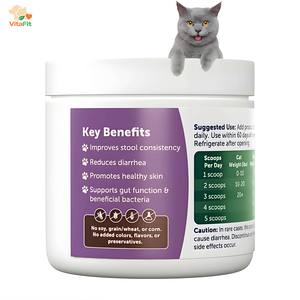 Suplemento en Polvo <span class=keywords><strong>de</strong></span> Probióticos y Prebióticos Personalizados OEM/ODM para Mascotas, para la Salud Intestinal, la Digestión y el Apoyo Inmunológico para Perros y Gatos - Product Image 2