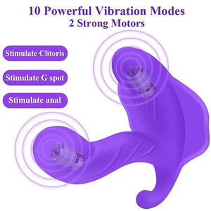 Vibrador de Silicona con Control Remoto por Aplicación, Estimulador de Clítoris y Punto G con Forma de Mariposa, Juguetes Sexuales para Mujeres - Product Image 3