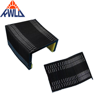 Soufflets plats flexibles en plastique de type accordéon, directement de l'usine, pour machines-outils CNC