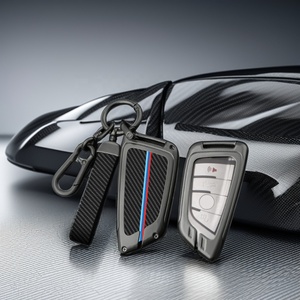 Para fibra de carbono <span class=keywords><strong>Bmw</strong></span> E46, Funda de cuero de Metal para <span class=keywords><strong>llave</strong></span> de coche, nuevos materiales, buen <span class=keywords><strong>precio</strong></span>, funda para <span class=keywords><strong>llave</strong></span> de coche personalizada - Product Image 1