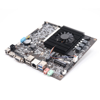 Motherboard PC All-in-one Tipis Mini ITX LGA1170 DDR4 J1900 dengan Kotak Warna
