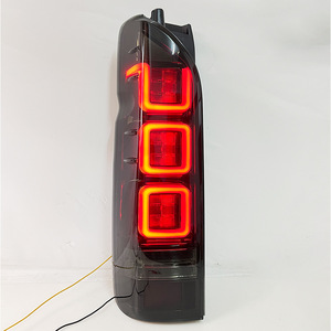2005-2018 for Hiace Full <b>LED</b> Tail <b>Light</b> Assembly With Flowing Turn Signal New Condition <b>Red</b> Lens 12V Voltage for Hiace 05-18' Re - Product Image 1