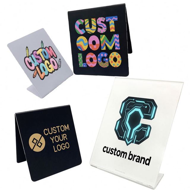Custom Creative Qr Code Sign Wedding Party Decoration  Wedding Acrylic Table Signs