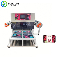 Machine d'emballage sous vide / sous film étirable, machine de scellage sous film étirable, machine de scellage sous film étirable de table