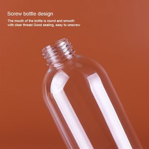 Thiết kế đơn giản rỗng chai bơm vật nuôi với vai tròn cho <span class=keywords><strong>Lotion</strong></span> Sữa rửa mặt dầu, 100 ml 150 ml 200 ml - Product Image 4