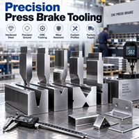 Matrices de presse plieuse en acier trempé pour la fabrication de tôles, outillage pour machines de pliage CNC