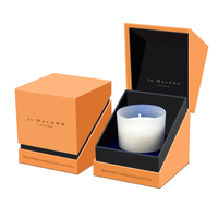 Boîte à bougie parfumée de luxe personnalisée, emballage rigide pour bougie, emballage en carton pour bougie aromathérapeutique, boîte cadeau avec insert en EVA