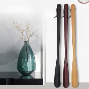 YingTe 54cm <span class=keywords><strong>Madeira</strong></span> Sólida Durável <span class=keywords><strong>Sapato</strong></span> Chifre Elevador para Hotel Suprimentos Lotus Design Velhas Mulheres Grávidas Preguiçosos Sapatos Fabricantes - Product Image 3