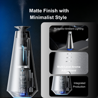 Diffuseur d'huiles essentielles sans fil en alliage d'aluminium 3004 avec technologie sans eau et parfum longue durée