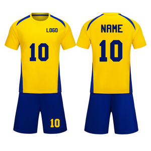 Uniforme da <span class=keywords><strong>calcio</strong></span> per ragazzi maglia da <span class=keywords><strong>calcio</strong></span> con pantaloncini <span class=keywords><strong>tuta</strong></span> sportiva in tinta unita per la formazione per bambini asciugatura rapida traspirante - Product Image 5