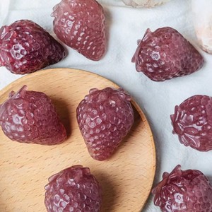 Oferta Especial: Joyería Ying Lai de Cuarzo Fresa Natural Tallado a Mano de Alta Calidad, Cristal Pulido para Decoración - Product Image 5