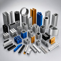 Profils d'extrusion en aluminium 6061 6063 de qualité supérieure, sur mesure, toutes sortes, prix usine, pliage/soudage, épaisseur personnalisée, OEM