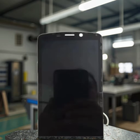 Layar LCD 5.0 inci untuk Newland MT90, layar sentuh pengganti Sensor rakitan Digitizer