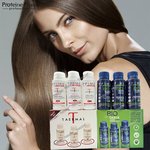Brezilya proteini OEM brezilyalı Protein pürüzsüz saç tedavisi Salon kullanımı için <span class=keywords><strong>Bio</strong></span> Keratin 100ml kiti saç düzleştirme kremi Set - Product Image 3