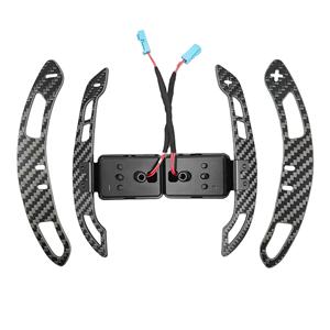 Palettes de changement de vitesse magnétiques en fibre de carbone pour <span class=keywords><strong>volant</strong></span> BMW F20/F21/F46/F30/F31/F34/F35/F32/M2/M3/M4/F80/F82, remplacement et extension - Product Image 2