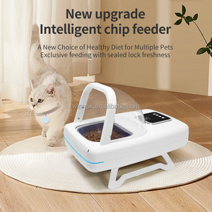 Comedero Inteligente para Perros y Gatos con Chip RFID, Temporizador y Dosificador, para Comida Seca y Húmeda, con Recipiente de Acero Inoxidable - Product Image 5