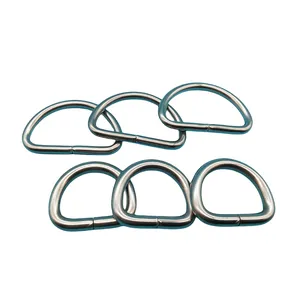 2024 New design heavy metal accessories Silver luggage accessories metal lanyard clip