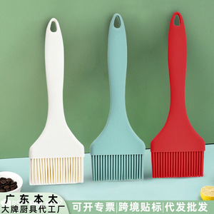 Silicone Basting <b>Brush</b> Large High Temperature Resistant For BBQ Baking Spreading Seasoning Sauce Application - Product Image 5