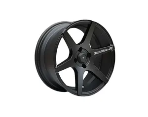 Dx018 siêu đen 18inch thiết kế đẹp 5x100 5x114 hợp kim rim bánh xe cho xe