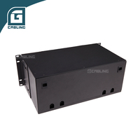 Gcabling 4U * 19 "Odf Chargé 144 Core SC APC Couple Pigtails Fibre Montage Rack Odf 144 Port Fibre Patch Panel Odf Fibre Optique