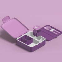 Boîte à lunch isotherme Yinuo en plastique PP de qualité alimentaire, capacité 1,3 L, compatible micro-ondes, pour enfants et écoliers, prix usine de gros