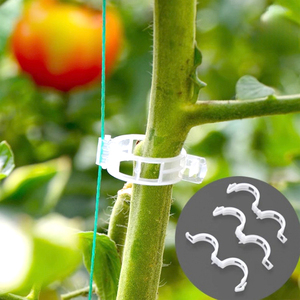 Clip de fixation en plastique pour plantes de serre agricoles, petite taille, boucle douce qui n'endommage pas le tige pour <span class=keywords><strong>tomates</strong></span> et poivrons suspendus - Product Image 3