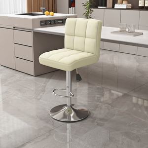 Taburete de Bar de Metal Resistente Estilo <span class=keywords><strong>Italiano</strong></span>, Base Ecológica y Duradera, Muebles Comerciales Modernos para Comedor, Hotel, Bar y Restaurante - Product Image 4