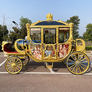 Chariot Équestre Électrique Royal Populaire 2025 – Élégante Calèche de Transport Spécial pour Mariages - Product Image 3