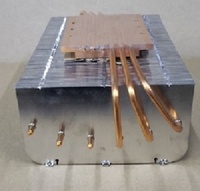 ODM OEM personnalisé équipement LED machine carte cpu grand dissipateur thermique en aluminium PWM grands ventilateurs de refroidissement grand radiateur à caloduc en cuivre