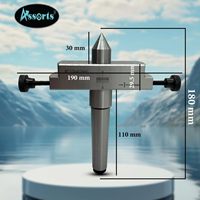 ASSORTS Easy Engineering Embout de contre-porteuse pour tour, profil conique, en acier pour outils, 1,5 livres (0,667 kg), Inde