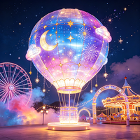 Bestseller Heißluftballon-Laterne IP65 Wasserdicht Outdoor LED für Festivals