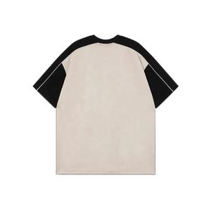 Venta al por mayor 220 Gsm algodón manga raglán camiseta personalizada Casual Vintage camiseta - Product Image 4