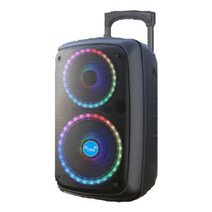 Supplier Wireless Speaker Trolley,Audio Stand 8 Inch Subwoofer Plastic Cabinet Speaker