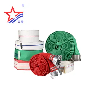 8Mpa-25Mpa Pressure Hose Cheap Price Fire Hose PVC Polyester Fire Hose With Coupling Set