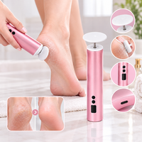 Râpe électrique portative rechargeable pour éliminer les callosités, lime à pieds pour peaux mortes, outils de pédicure, machine de soin des pieds pour peaux dures