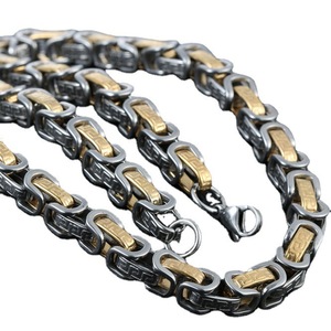 Unisex Zinc Alloy Chain <b>Necklace</b> Geometric U Shape 11cm Extended Gift Jewelry - Product Image 5